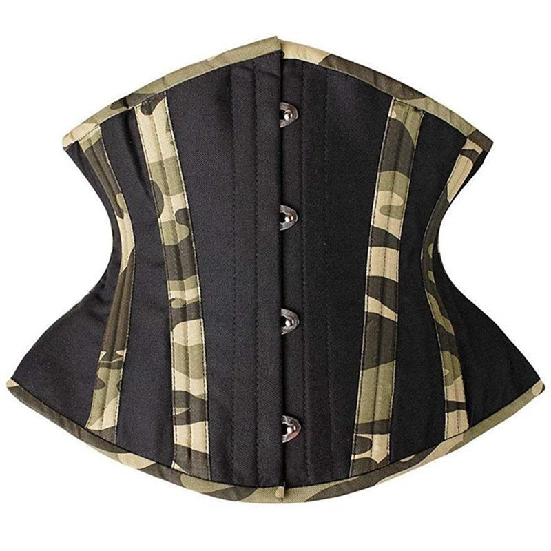 Sexy Corset With G-string Women Camouflage Steampunk Corset Lingerie Top Waist Gothic Bustier Corpet Slimming Underwear -3XL, Army green
Sexy Corset With G-string Women Camouflage Steampunk Corset Lingerie Top Waist Gothic Bustier Corpet Slimming Underwear -3XL, Army green