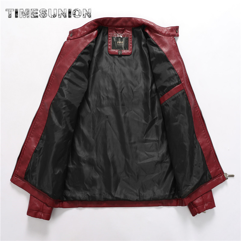 Winter Jacket Men Leather Motorcycle Jacket Embroidery Zipper Coat Men Fashion Streetwear Coat Black Jacket and Coats Male 201128