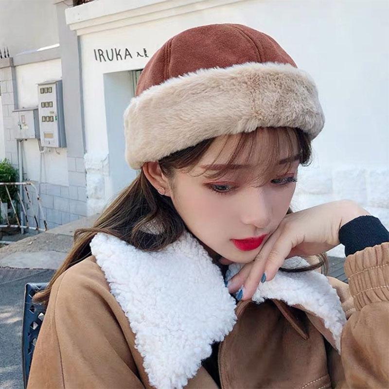 Winter Suede Hats for Women Thick Bonnet for Female Solid Colors High Quality Cap New Skulls Beanies Short Curling Women Cap, Khaki
Winter Suede Hats for Women Thick Bonnet for Female Solid Colors High Quality Cap New Skulls Beanies Short Curling Women Cap, Khaki