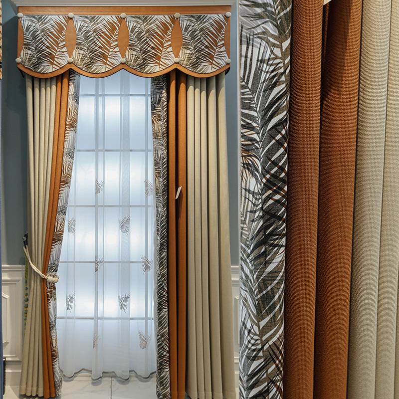 American curtain, living room, luxury bedroom, bay window, shade, American country cotton linen curtain living room curtains, Tulle
American curtain, living room, luxury bedroom, bay window, shade, American country cotton linen curtain living room curtains, Tulle