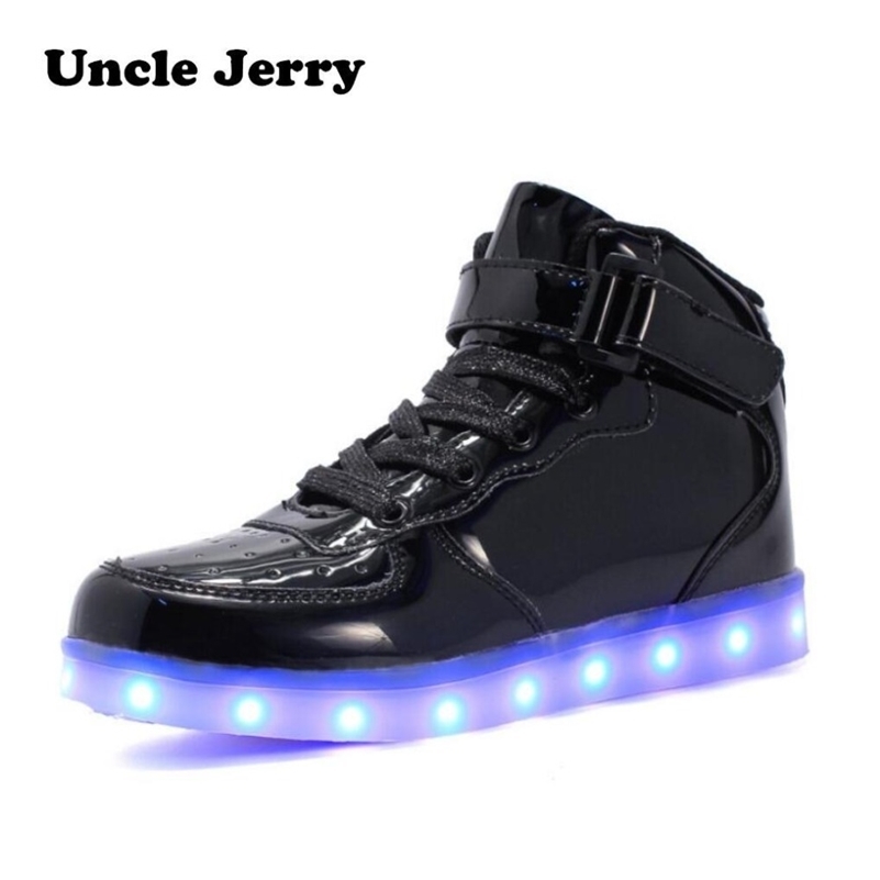 EU 25-46 Led Shoes for kids and adults USB charger Light Up Shoe for boys girls men women Fashion Party Glowing Sneakers LJ201027, Black
EU 25-46 Led Shoes for kids and adults USB charger Light Up Shoe for boys girls men women Fashion Party Glowing Sneakers LJ201027, Black