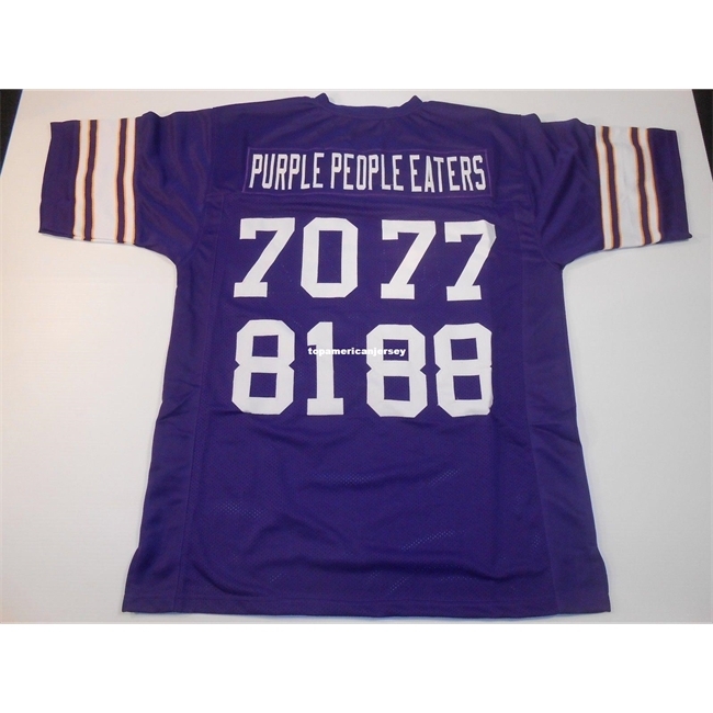 Cheap Retro custom Sewn Stitched #70 77 81 88 Purple People Eaters Purple MITCHELL & NESS Jersey Top S-5XL,6XL Men's Football Rugby, Black;blue
Cheap Retro custom Sewn Stitched #70 77 81 88 Purple People Eaters Purple MITCHELL & NESS Jersey Top S-5XL,6XL Men's Football Rugby, Black;blue