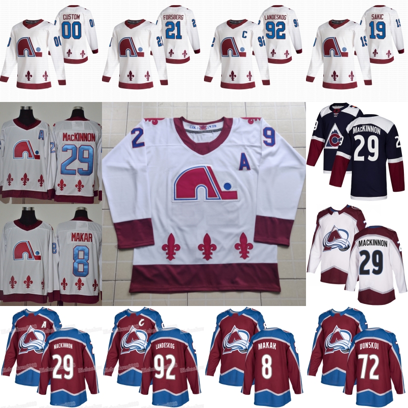 Colorado Avalanche 2021 Reverse Retro Jerseys Nathan MacKinnon Mikko Rantanen Cale Makar Burakovsky Donskoi Forsberg Nazem Kadri Landeskog, Youth 2019 fight cancer
Colorado Avalanche 2021 Reverse Retro Jerseys Nathan MacKinnon Mikko Rantanen Cale Makar Burakovsky Donskoi Forsberg Nazem Kadri Landeskog, Youth 2019 fight cancer
