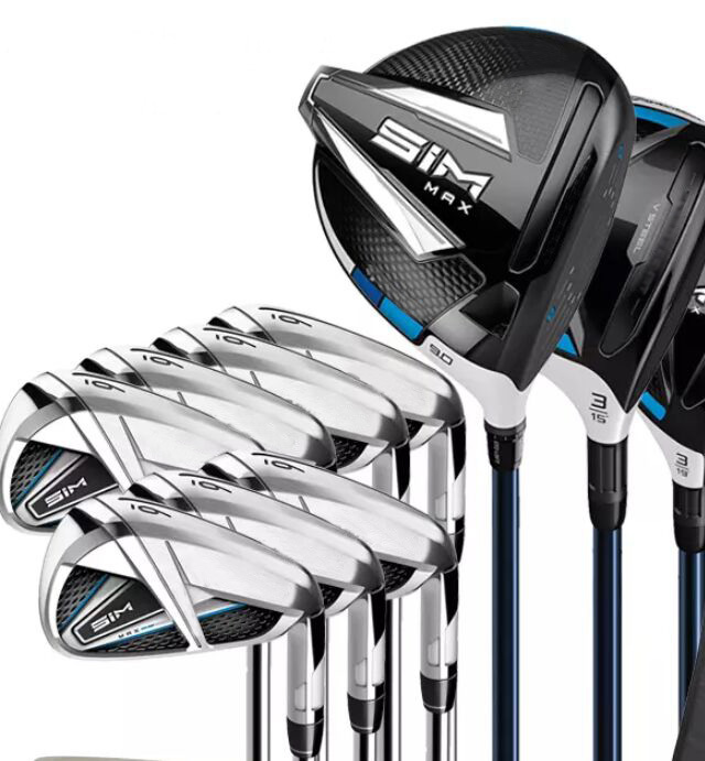 Full Set SIM MAX Golf Clubs Driver #3#5 Fairway Woods+Golf Irons + Free Golf Putter Real Pics Contact Seller
Full Set SIM MAX Golf Clubs Driver #3#5 Fairway Woods+Golf Irons + Free Golf Putter Real Pics Contact Seller