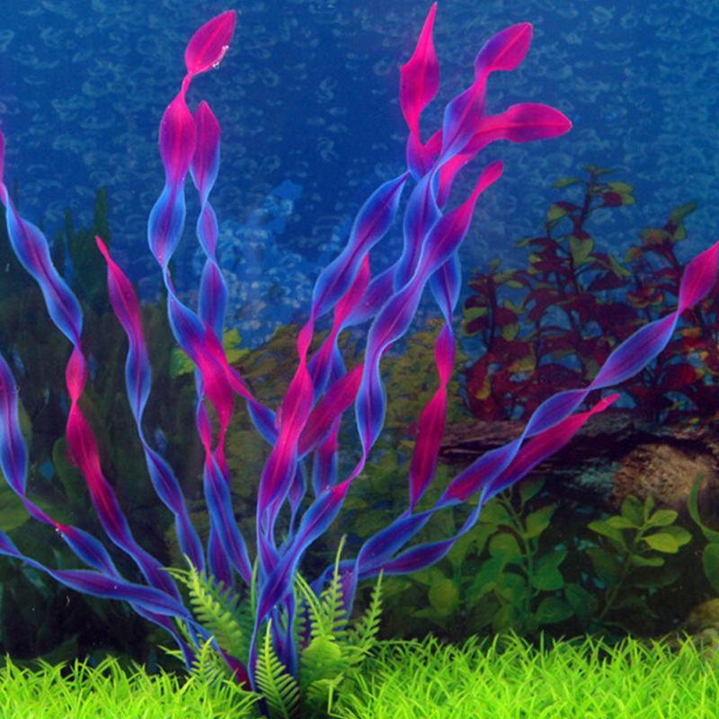 Fish Tank Decoration Aquarium Ornaments Purple Green Artificial Aquatic Plastic Underwater Water Grass Plant Landscape Decor 
Fish Tank Decoration Aquarium Ornaments Purple Green Artificial Aquatic Plastic Underwater Water Grass Plant Landscape Decor