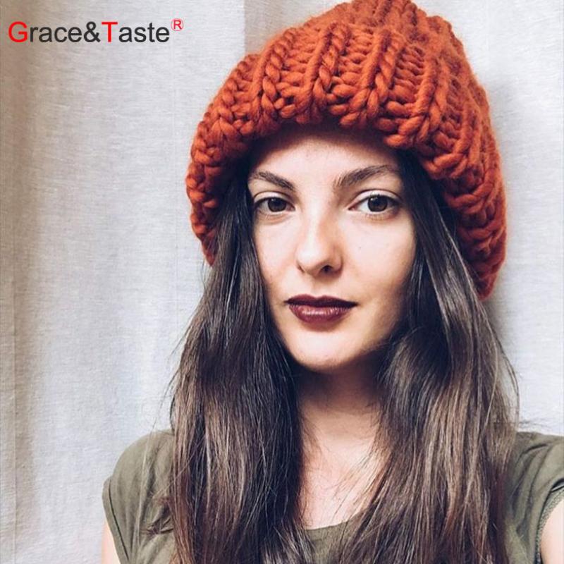 G&T Fashionable Autumn Hat Ladies Knitted Hat Winter Warm Solid Color Thick Wool Soft Warm, Black
G&T Fashionable Autumn Hat Ladies Knitted Hat Winter Warm Solid Color Thick Wool Soft Warm, Black