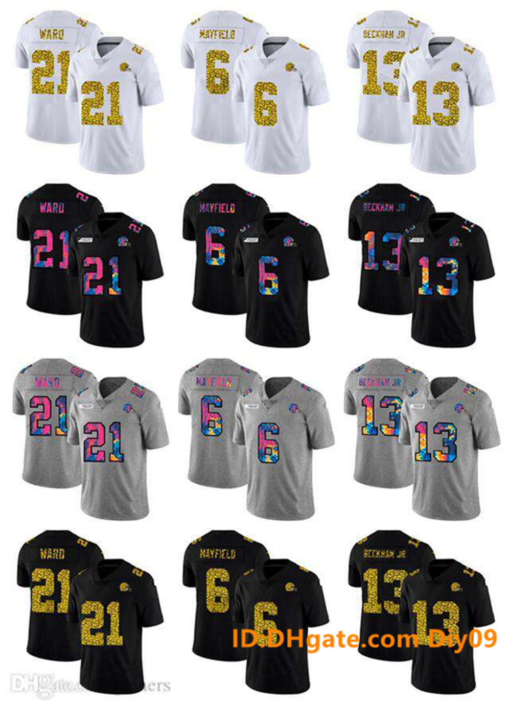 Men Women Youth ClevelandBrownsJersey 13 Odell Beckham Jr. 6 Baker Mayfield 21 Denzel Ward Crucial Catch Football Jerseys, With sign
Men Women Youth ClevelandBrownsJersey 13 Odell Beckham Jr. 6 Baker Mayfield 21 Denzel Ward Crucial Catch Football Jerseys, With sign