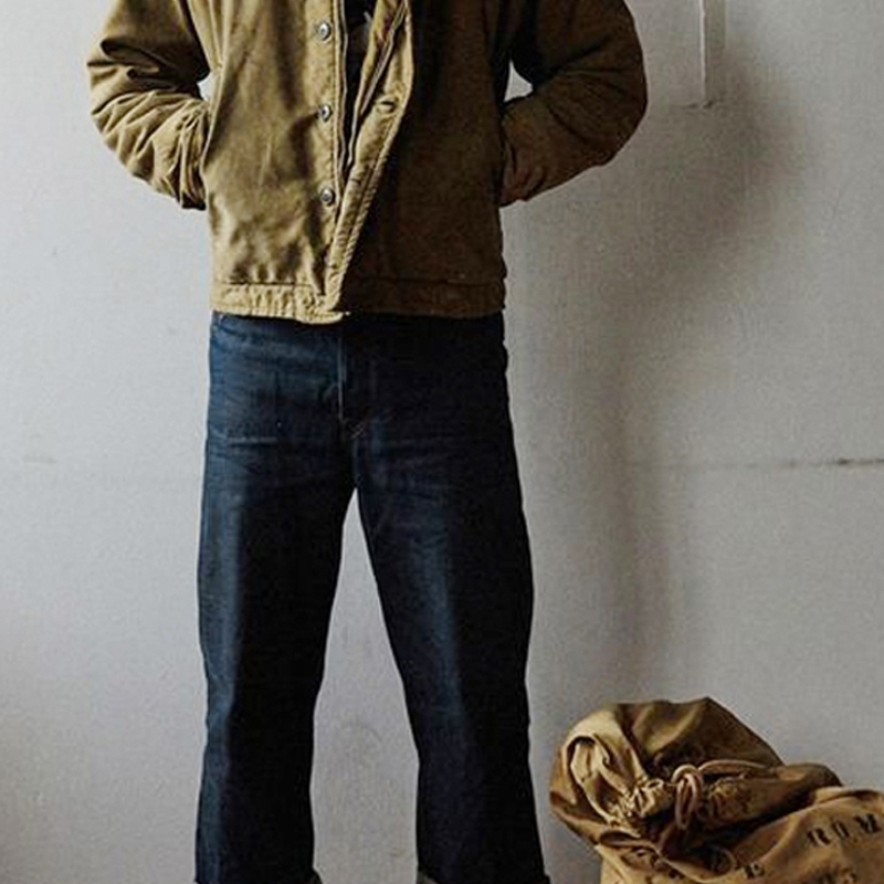 NON STOCK Khaki N-1 Deck Jacket Vintage USN Military Uniform For Men N1 201218