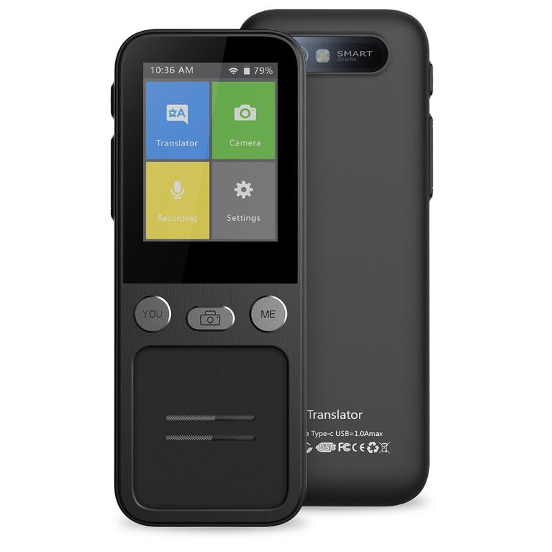 Smart Translator T16 Voice-Translator Android Multi-Languages Instant Bluetooth WiFi Inter-Translation Recording/Po Two Way
Smart Translator T16 Voice-Translator Android Multi-Languages Instant Bluetooth WiFi Inter-Translation Recording/Po Two Way