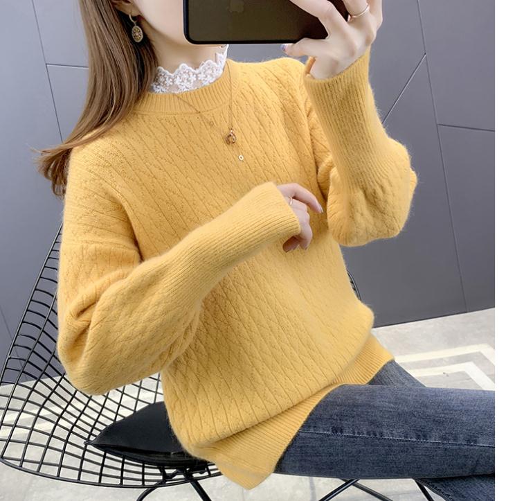 2021 spring and autumn winter with New style fashion Long sleeve Women' Sweater coat@104, White
2021 spring and autumn winter with New style fashion Long sleeve Women' Sweater coat@104, White
