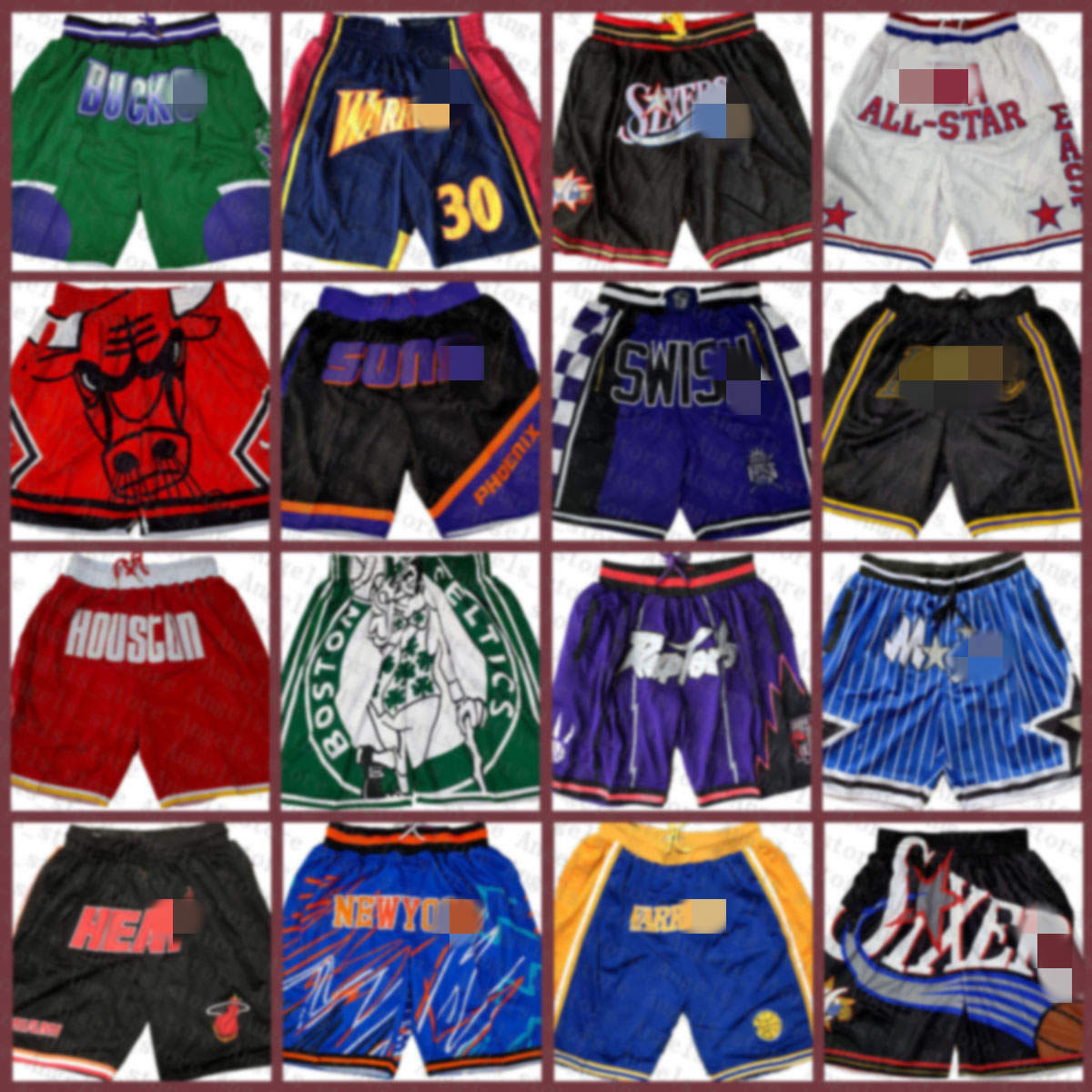 Phoenix Suns Charlotte Hornets Los Angeles LA Clippers Just Basketball Shorts DON Mitchell & Ness Pocket Shorts, Black;red
Phoenix Suns Charlotte Hornets Los Angeles LA Clippers Just Basketball Shorts DON Mitchell & Ness Pocket Shorts, Black;red