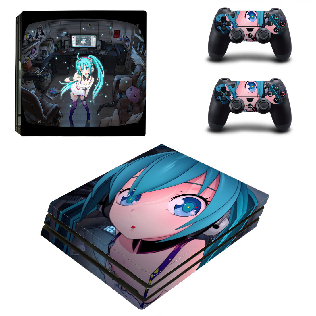 Anime Vinyl Skin Sticker For sony PS4 Pro Vinyl Decal Sticker For playstation 4 Pro Console and 2 Controllers Accessories Y1201
Anime Vinyl Skin Sticker For sony PS4 Pro Vinyl Decal Sticker For playstation 4 Pro Console and 2 Controllers Accessories Y1201