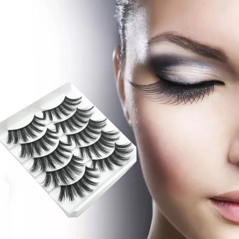 5Pairs 3D Mink Lashes Hair False Eyelashes Extension Natural/Volume Thick Long Eye Lashes Wispy Makeup Beauty Extension Tools
5Pairs 3D Mink Lashes Hair False Eyelashes Extension Natural/Volume Thick Long Eye Lashes Wispy Makeup Beauty Extension Tools