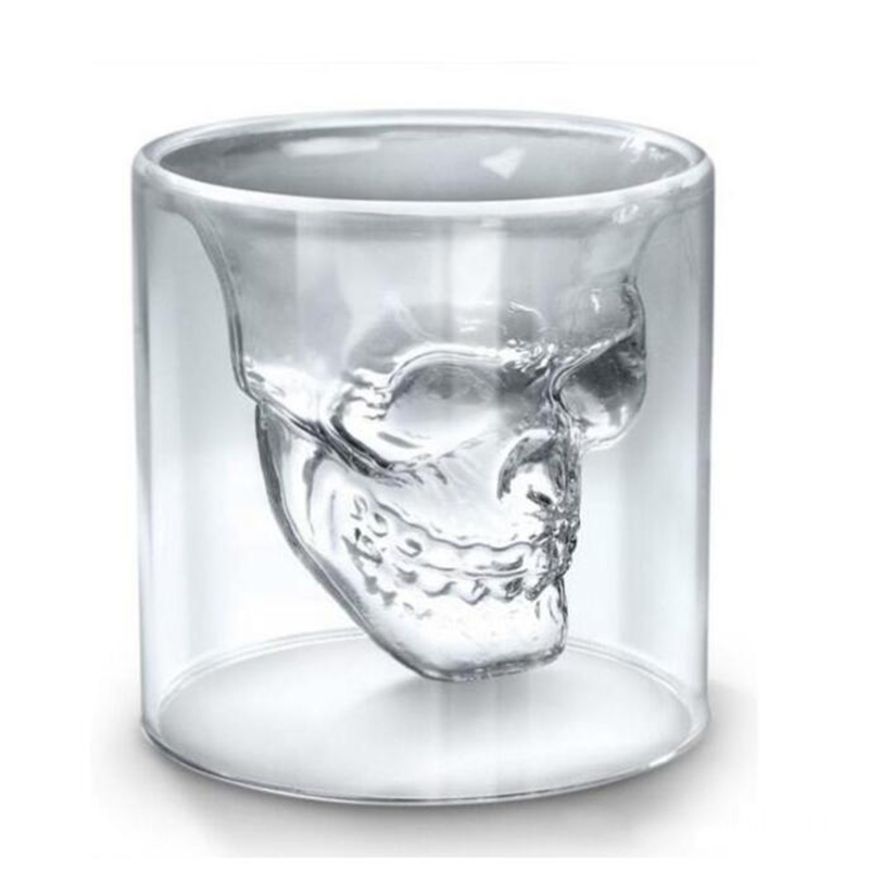 Skull Head Wine Glass Mug Crystal Beer Whiskey Shot Double Glass Cup Vodka Drinking Bar Club Beer Wine Glass Bottle
Skull Head Wine Glass Mug Crystal Beer Whiskey Shot Double Glass Cup Vodka Drinking Bar Club Beer Wine Glass Bottle