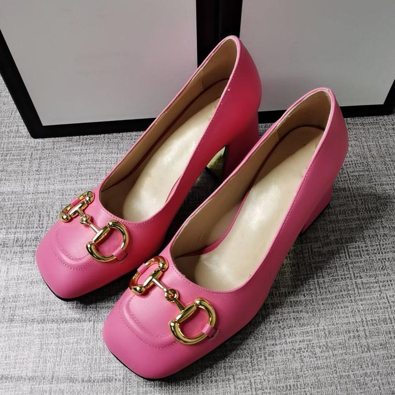 Designer elegant fashion high heels sexy spring and autumn dress shoes metal buckle thick heel women's shoes new women's red bridal wedding, Black
Designer elegant fashion high heels sexy spring and autumn dress shoes metal buckle thick heel women's shoes new women's red bridal wedding, Black