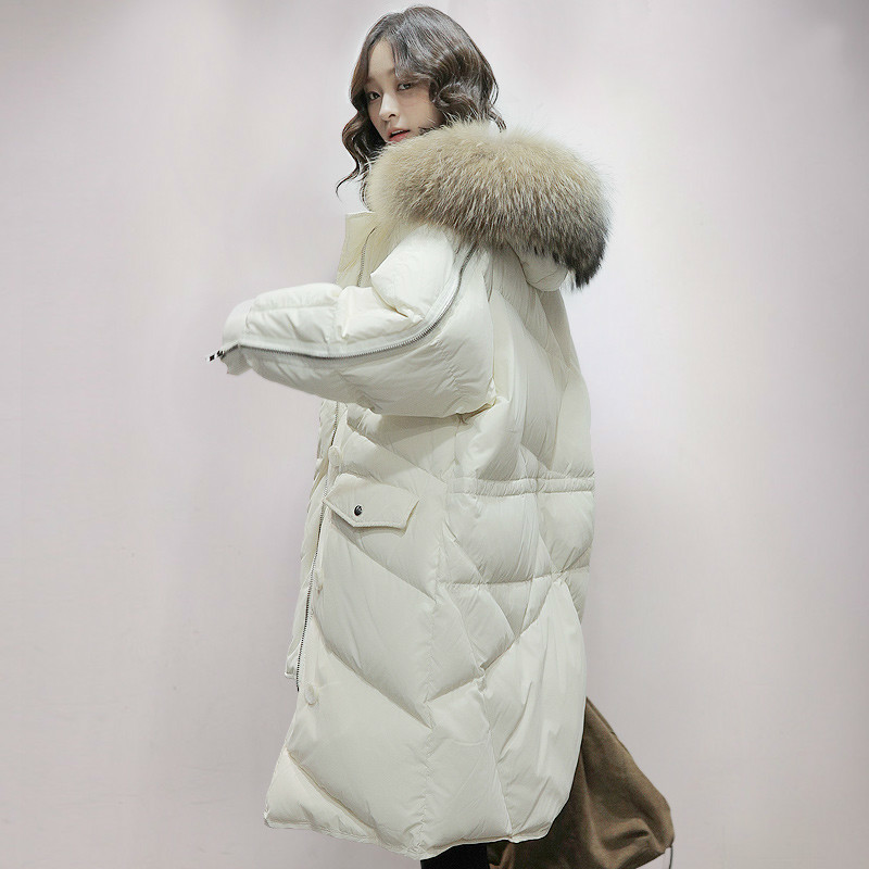 Winter Women's Jacket, Size and Long Fur Collar, Korean Duck Coat, Doudoune Femme Cm1s, Is white
Winter Women's Jacket, Size and Long Fur Collar, Korean Duck Coat, Doudoune Femme Cm1s, Is white