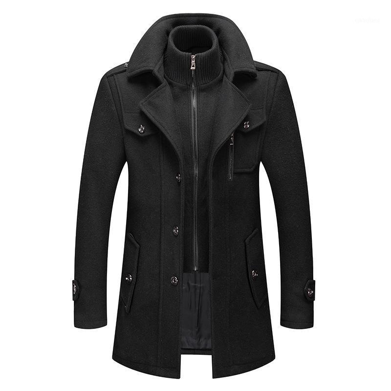 Men's Double-Collar Woolen Coat Trench Thick Cashmere Cold-Resistant Jacket Mid-Length Woolen Windbreaker Jacket Men Coat New1, 01
Men's Double-Collar Woolen Coat Trench Thick Cashmere Cold-Resistant Jacket Mid-Length Woolen Windbreaker Jacket Men Coat New1, 01
