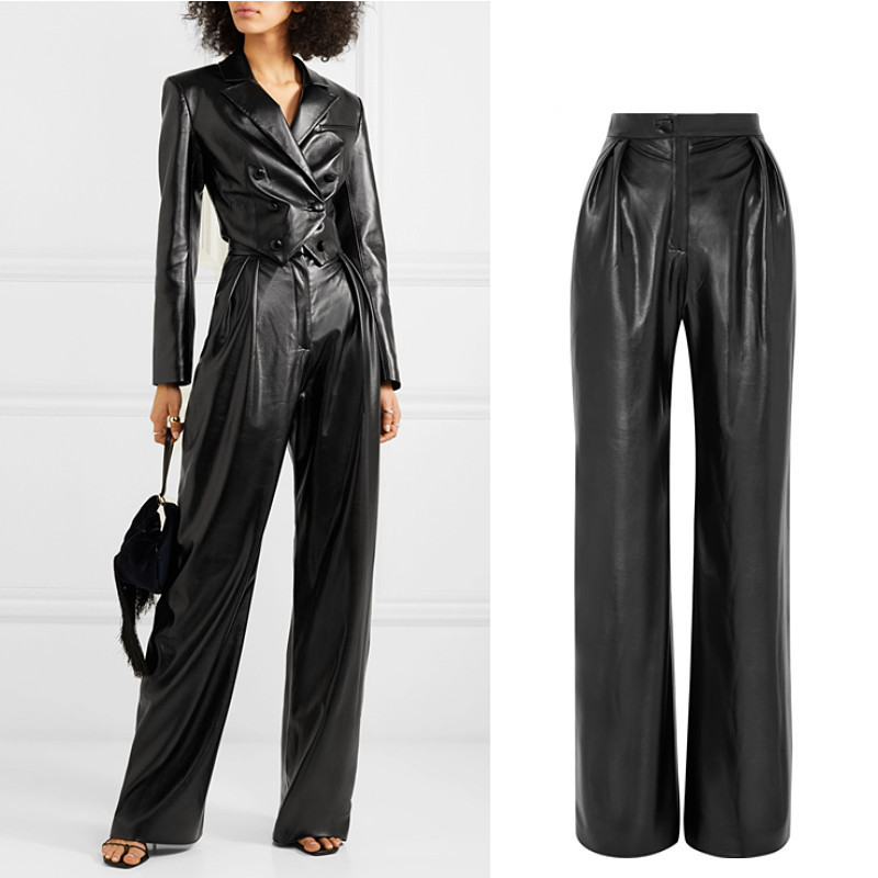 It can fit 200cm height total length in women's high quality was thin leg long leather pants of plutonium f839, Longer black
It can fit 200cm height total length in women's high quality was thin leg long leather pants of plutonium f839, Longer black