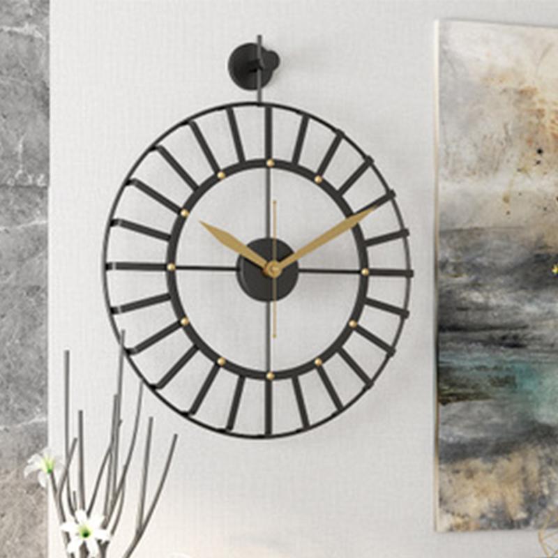 Modern and Simple Nordic Wall Clock, Living Room Silent Clock 50cm