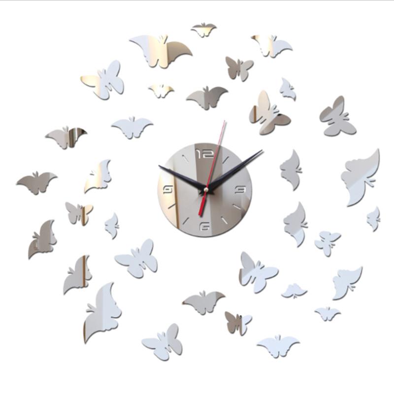 2020 new Acrylic lot butterfly wall clocks 3d home decor diy crystal Quartz self adhesive wall clock art watch free shipping
2020 new Acrylic lot butterfly wall clocks 3d home decor diy crystal Quartz self adhesive wall clock art watch free shipping