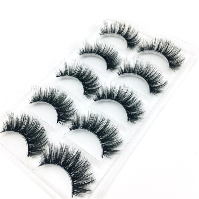 5 Pairs 3D Mink Lashes Soft Natural Handmade Eyelashes Dramatic Volume Lashes Long Wispy Makeup Extension Tools Supplies 
5 Pairs 3D Mink Lashes Soft Natural Handmade Eyelashes Dramatic Volume Lashes Long Wispy Makeup Extension Tools Supplies