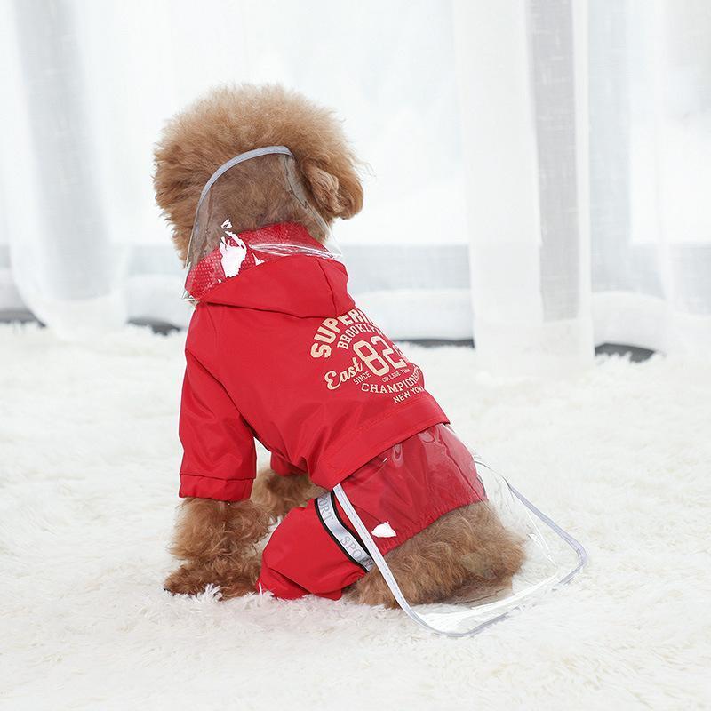 Autumn Winter Outdoor Puppy Pet Rain Coat S-XL Hoody Waterproof Jackets PU Raincoat For Dogs Cats Apparel Clothes Wholesale1, Red
Autumn Winter Outdoor Puppy Pet Rain Coat S-XL Hoody Waterproof Jackets PU Raincoat For Dogs Cats Apparel Clothes Wholesale1, Red