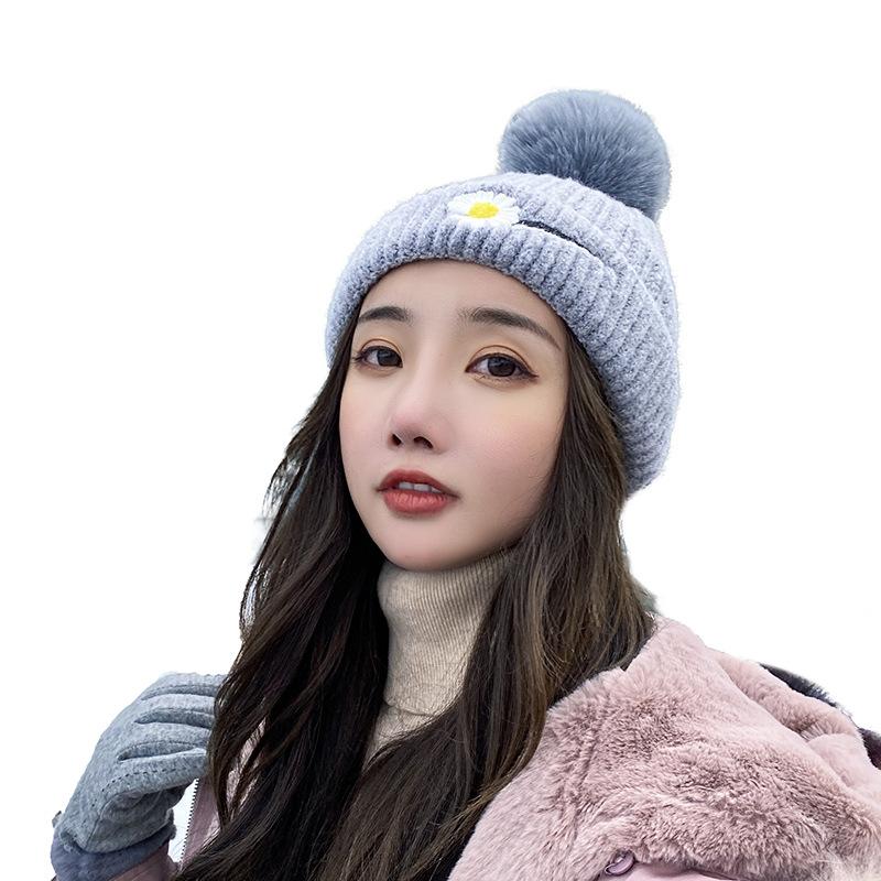 Fashion Winter Beanie Hat Women Thicken Warm Solid Color Knit Casual Female Soft Ski Cap, Black
Fashion Winter Beanie Hat Women Thicken Warm Solid Color Knit Casual Female Soft Ski Cap, Black