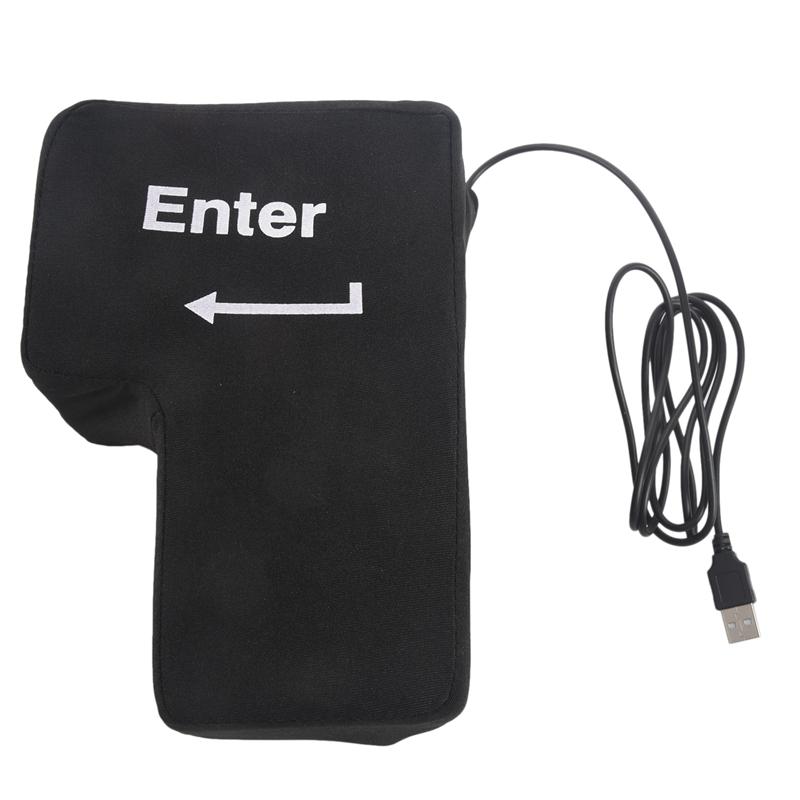 Enter Key Pillow, Big USB Enter Button Stress Relief Vent Tools, Unbreakable Relax key Office Desktop Nap Pillow
Enter Key Pillow, Big USB Enter Button Stress Relief Vent Tools, Unbreakable Relax key Office Desktop Nap Pillow