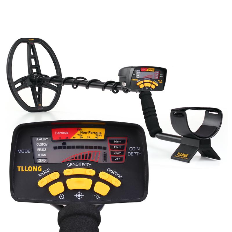 Professional Metal Finder High Sensitivity Underground Metal Detector Gold Digger Jewelry Hunting Treasure Search LCD Display 
Professional Metal Finder High Sensitivity Underground Metal Detector Gold Digger Jewelry Hunting Treasure Search LCD Display