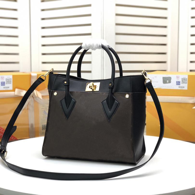 Designer woems luxury handbags purse On My Side bags elegant stitching fine grain calf shoulder strap handbag Luis size 30.5*24.5*14.0 cm, Brown flower
Designer woems luxury handbags purse On My Side bags elegant stitching fine grain calf shoulder strap handbag Luis size 30.5*24.5*14.0 cm, Brown flower