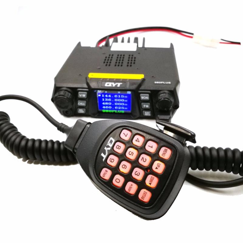 2PCS/LOT High Power Mobile Radio QYT KT-980 plus UV Dual Band VHF 136-174/UHF 400-480MHz 25W Power DTMF Mobile Walkie Talkie
2PCS/LOT High Power Mobile Radio QYT KT-980 plus UV Dual Band VHF 136-174/UHF 400-480MHz 25W Power DTMF Mobile Walkie Talkie