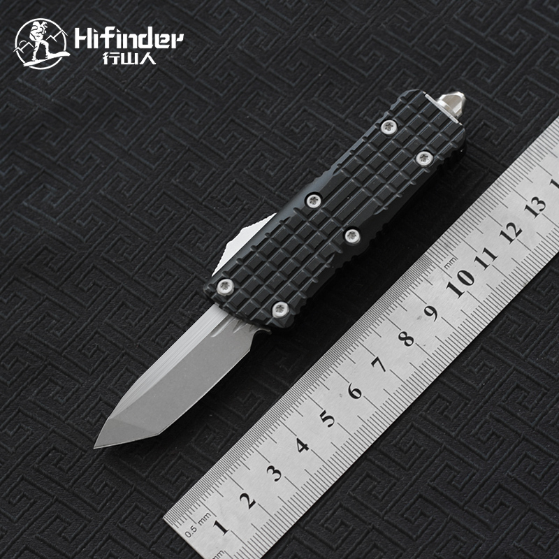 Hifinder NEW Mini Aluminium handle D2 Blade Survival EDC camping hunting outdoor kitchen Tool Key Utility knife
Hifinder NEW Mini Aluminium handle D2 Blade Survival EDC camping hunting outdoor kitchen Tool Key Utility knife