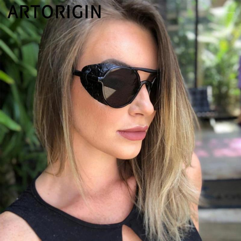2020 Fashion Steampunk Sunglasses Women Punk Style Round Female Shades Cool Leather Eyewear lunette soleil femme1
2020 Fashion Steampunk Sunglasses Women Punk Style Round Female Shades Cool Leather Eyewear lunette soleil femme1