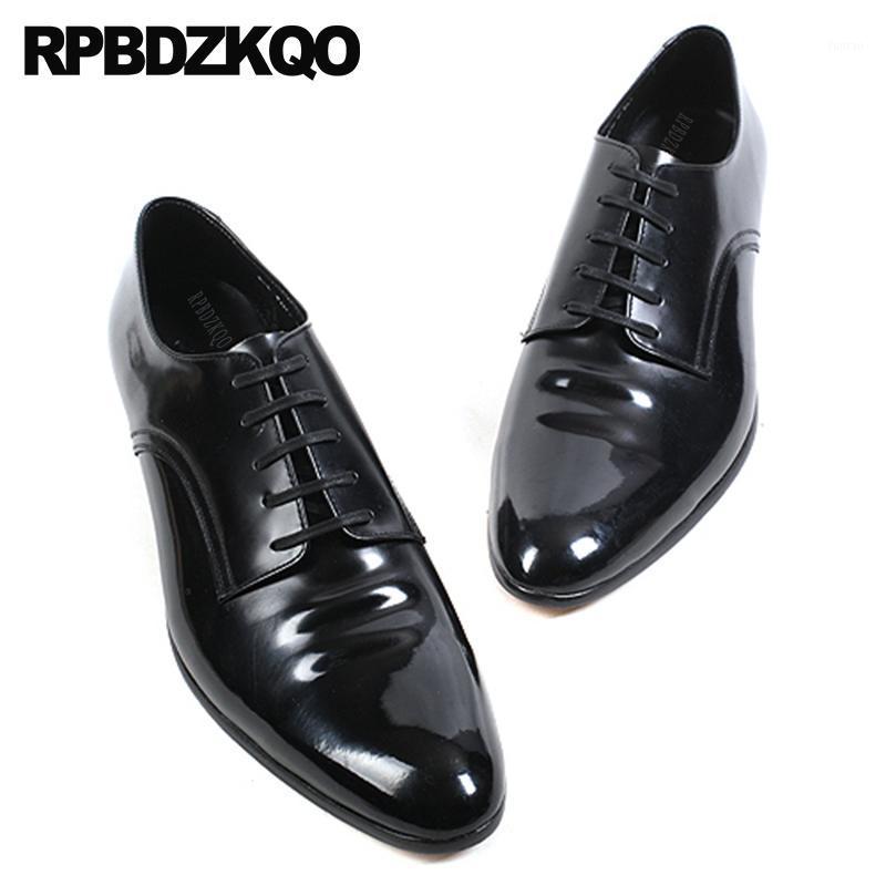 Genuine Leather Men Pointed Toe Dress Shoes Black Wedding Lace Up Runway Burgundy British Style Oxfords Business1
Genuine Leather Men Pointed Toe Dress Shoes Black Wedding Lace Up Runway Burgundy British Style Oxfords Business1