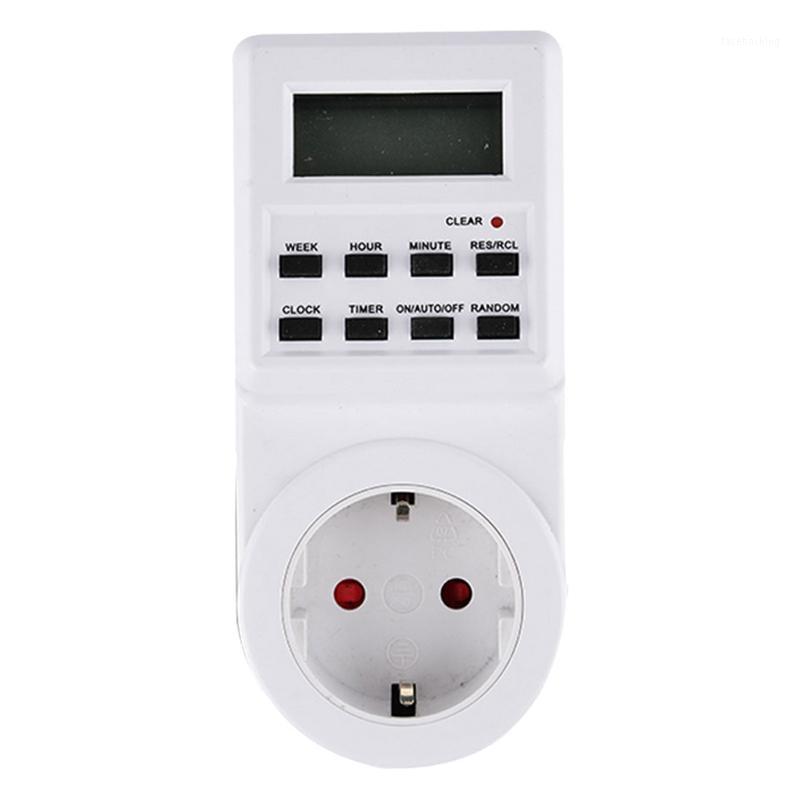 Digital Timer Switch Socket EU/US/UK/AU Plug-in Programmable 7 Day 12/24 Hour Timer Switch Socket for Kitchen1
Digital Timer Switch Socket EU/US/UK/AU Plug-in Programmable 7 Day 12/24 Hour Timer Switch Socket for Kitchen1