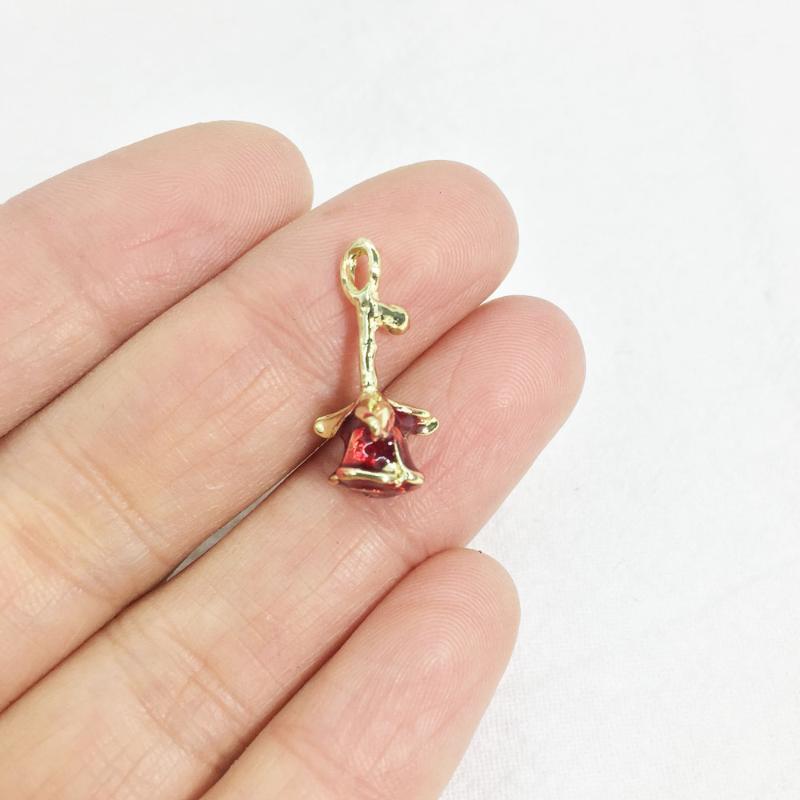 Eruifa 10pcs 20*10mm Epoxy Red Rose Zinc alloy Charms Pendant Jewelry DIY Handmade Earrings.Bracelet, Necklace1
Eruifa 10pcs 20*10mm Epoxy Red Rose Zinc alloy Charms Pendant Jewelry DIY Handmade Earrings.Bracelet, Necklace1
