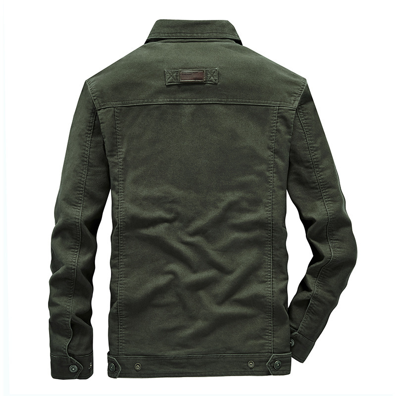 Plus Size 7XL 8XL Military Jacket Men Quality Cotton Spring Autumn Mens Jackets Multi-pockets Casual Coats Male Chaquetas Hombre 201218