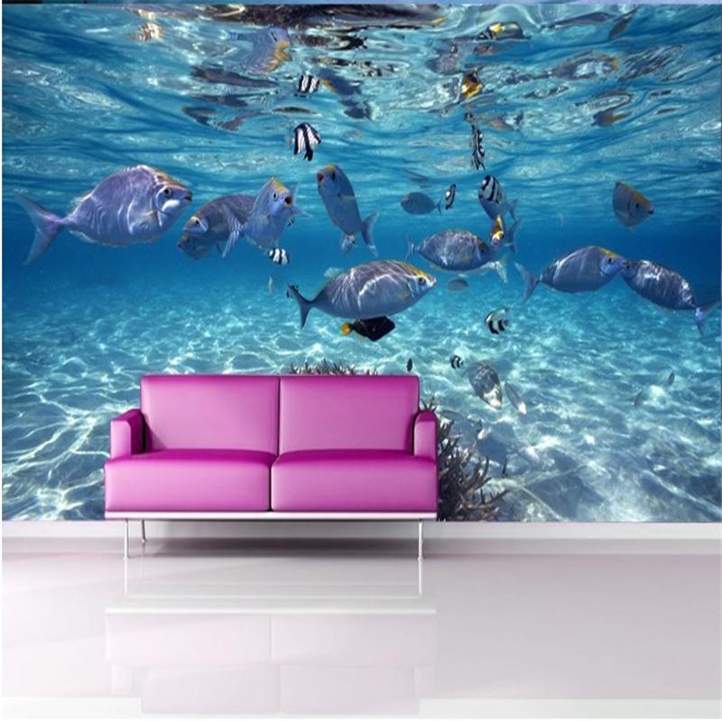 3D Underwater World Blue Ocean Fishes Photo Wallpaper Custom Stereo Cartoon Non-Woven Mural Kids Bedroom Living Room Wall Papers, Silk cloth
3D Underwater World Blue Ocean Fishes Photo Wallpaper Custom Stereo Cartoon Non-Woven Mural Kids Bedroom Living Room Wall Papers, Silk cloth