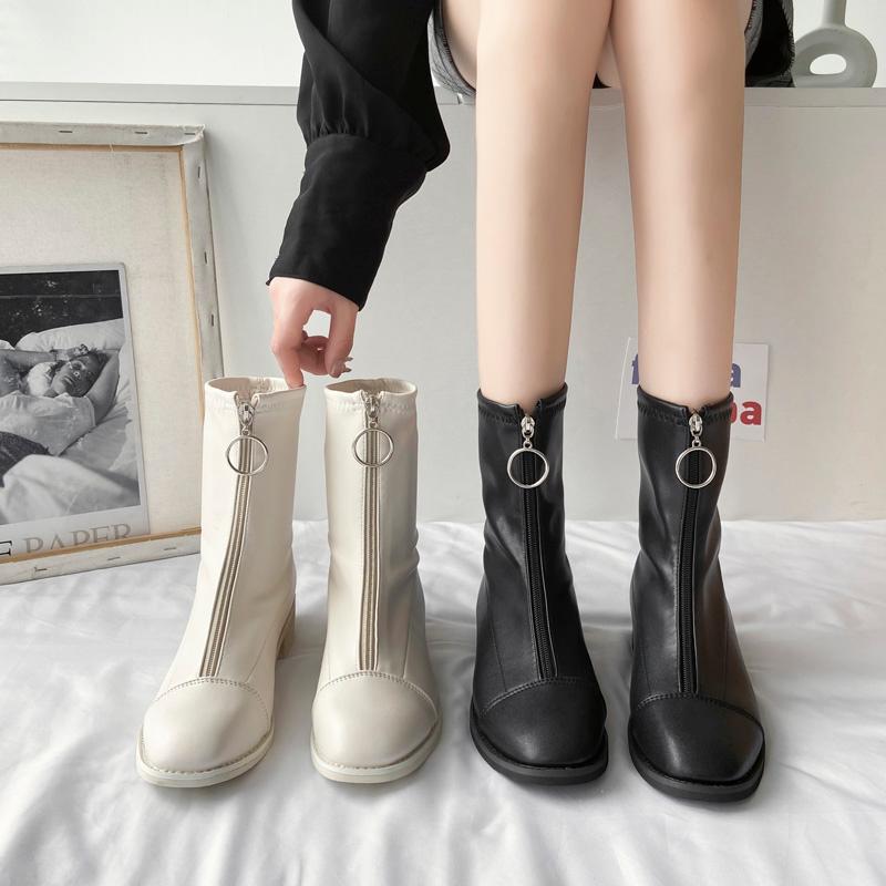 Women's Boots Autumn Luxury Designer Boots-Women Shoes Zipper Round Toe Fashion 2020 Rubber Mid-Calf Rock Mid Calf Summer
Women's Boots Autumn Luxury Designer Boots-Women Shoes Zipper Round Toe Fashion 2020 Rubber Mid-Calf Rock Mid Calf Summer