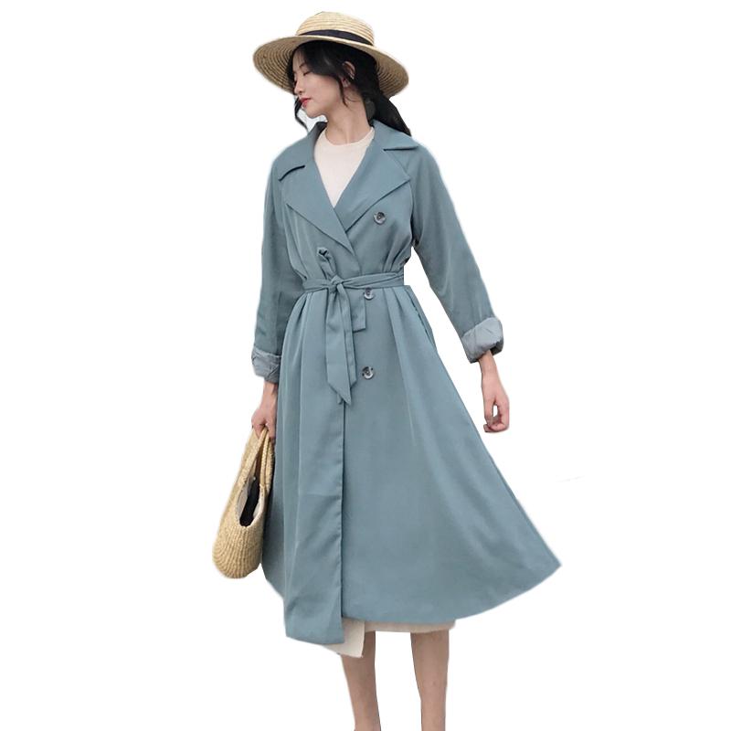 Womens Windbreakers 2020 Spring Autumn Vintage Split Slit Trench Coats Female Long Slim Outerwear Women's High Quality Overcoat, Photo color
Womens Windbreakers 2020 Spring Autumn Vintage Split Slit Trench Coats Female Long Slim Outerwear Women's High Quality Overcoat, Photo color