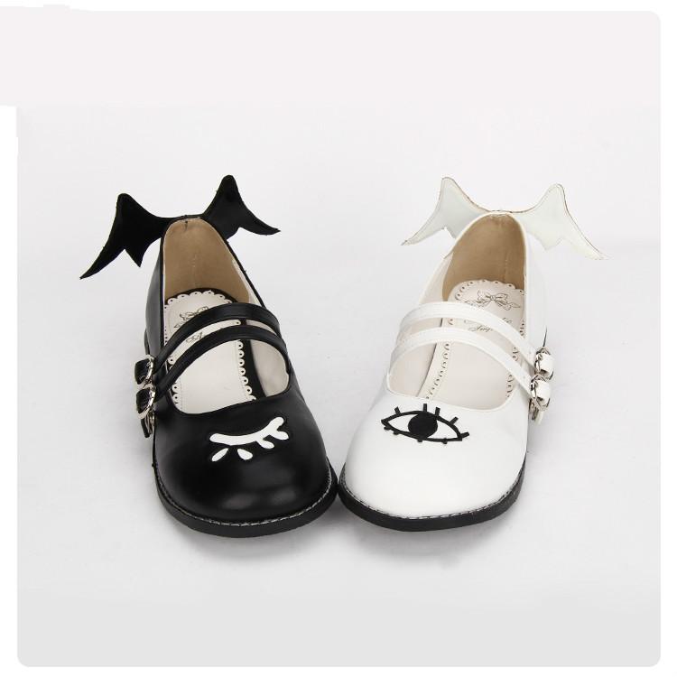 Princess sweet lolita shoes The cool diviner mix mysterious eye pattern shoes Low heel flat shallow mouth women pu8593, Beige
Princess sweet lolita shoes The cool diviner mix mysterious eye pattern shoes Low heel flat shallow mouth women pu8593, Beige
