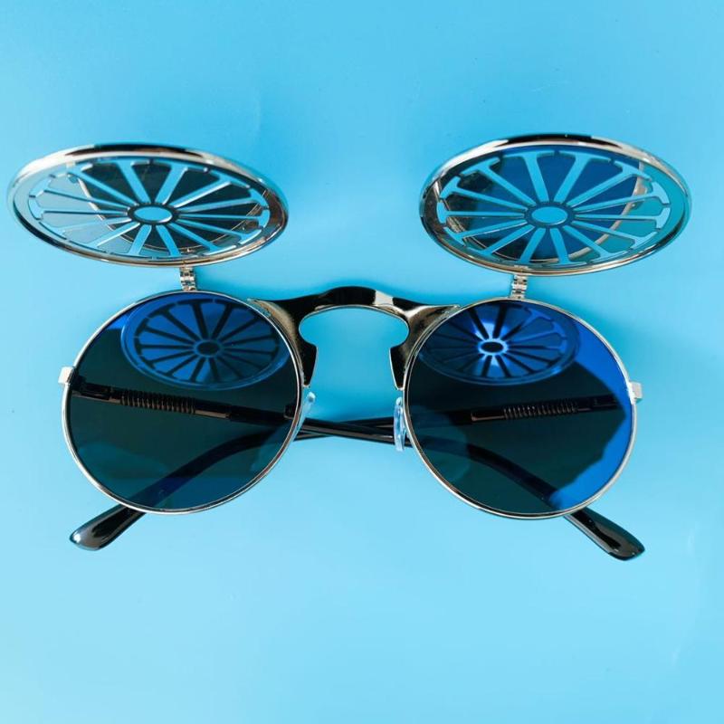 nauq retro round Flip sunglasses women new 2020 brand design Trendy Colored Steampunk sun glasses Metal Reflective glasses woman
nauq retro round Flip sunglasses women new 2020 brand design Trendy Colored Steampunk sun glasses Metal Reflective glasses woman