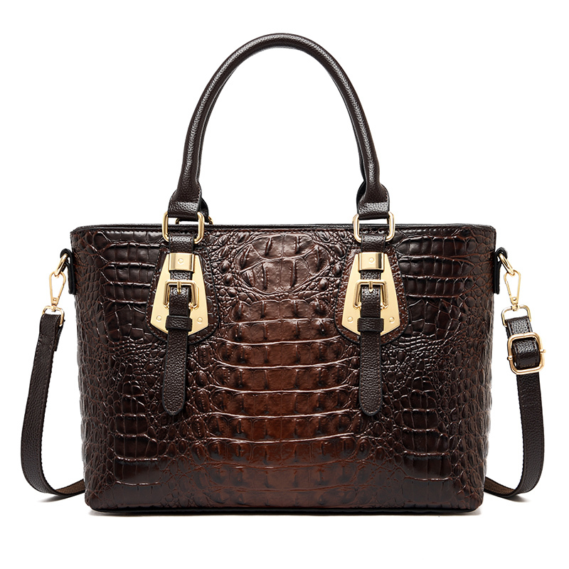 Nova bolsa feminina genuno para femininas designer luxo bolsas couro crocodilo senhora sacos de mo, Gray
Nova bolsa feminina genuno para femininas designer luxo bolsas couro crocodilo senhora sacos de mo, Gray