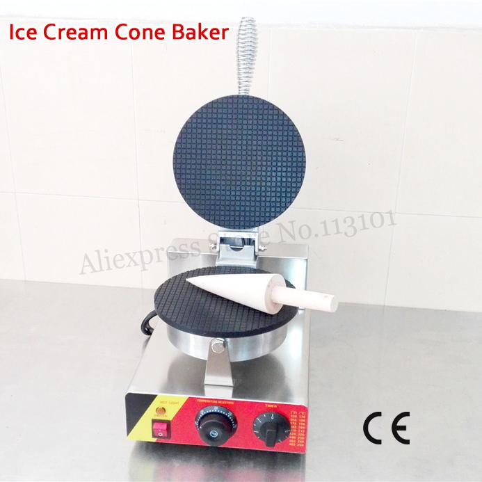 Ice Cream Cone Machine Stainless Steel Crispy Pancake Waffle Maker 220V 110V with Cone Mold
Ice Cream Cone Machine Stainless Steel Crispy Pancake Waffle Maker 220V 110V with Cone Mold
