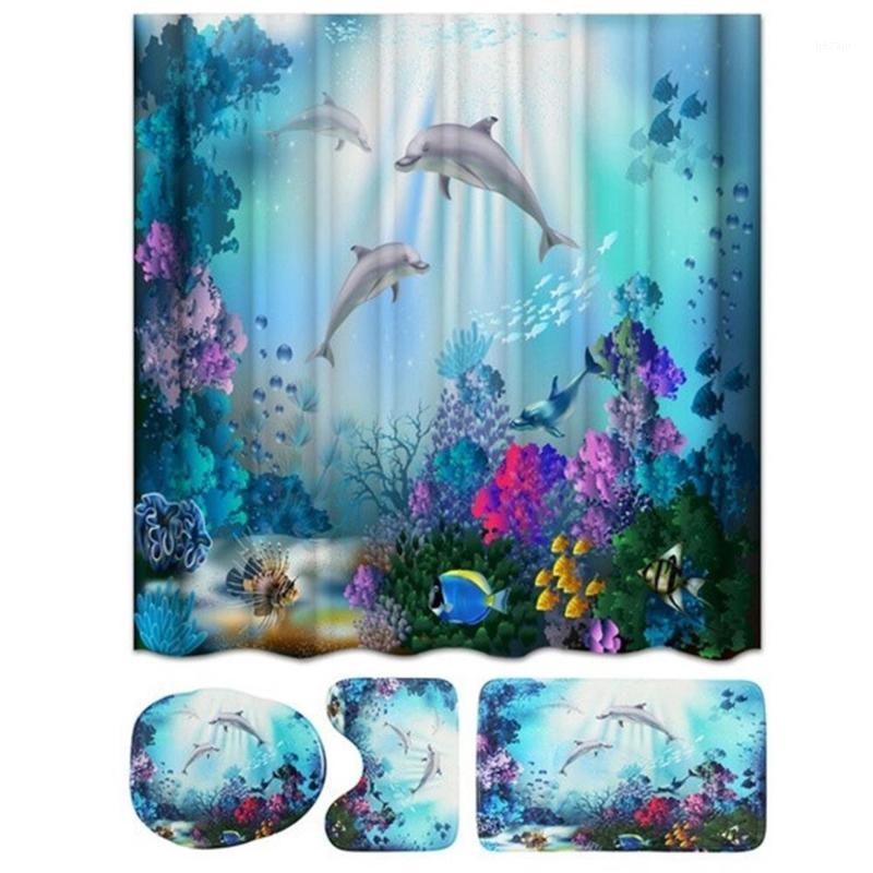 Shower Curtain Set Bathroom Mat Waterproof Non-Slip Polyester Seasight Comfortable Soft Printing Toilet Cover1, Bath mat
Shower Curtain Set Bathroom Mat Waterproof Non-Slip Polyester Seasight Comfortable Soft Printing Toilet Cover1, Bath mat