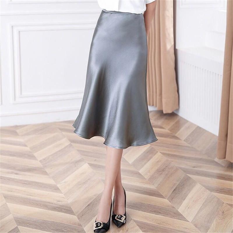 Korean England Style Office Lady Simple Solid Satin Elegant Summer Skirt Women Faldas Mujer Moda Skirts Women Plus Size XXXL1, Black
Korean England Style Office Lady Simple Solid Satin Elegant Summer Skirt Women Faldas Mujer Moda Skirts Women Plus Size XXXL1, Black