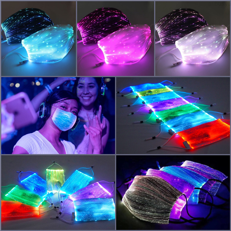 Change LED Colorful Luminous 7Colors Mask Free With Safety PM2.5 Filter Glowing LED Face Masks Party Mask for Christmas Halloween Festival
Change LED Colorful Luminous 7Colors Mask Free With Safety PM2.5 Filter Glowing LED Face Masks Party Mask for Christmas Halloween Festival