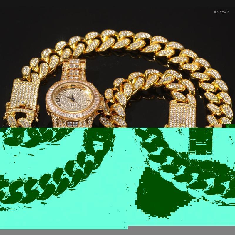 3pcs/set Men Hip hop iced out bling Chain Necklace Bracelets watch 20mm width cuban Chains Necklaces Hiphop charm jewelry gifts1
3pcs/set Men Hip hop iced out bling Chain Necklace Bracelets watch 20mm width cuban Chains Necklaces Hiphop charm jewelry gifts1