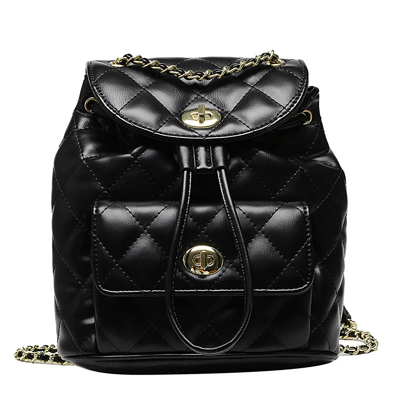 Fashion Casual Mini Diamond Lattice Chain Backpack Women Multifunction Soft Leather High Quality Bag Shopping Travel Daypack Q1113, Green
Fashion Casual Mini Diamond Lattice Chain Backpack Women Multifunction Soft Leather High Quality Bag Shopping Travel Daypack Q1113, Green