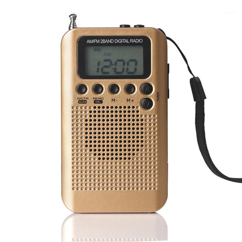 HRD-104 Portable AM/FM Stereo Radio Pocket 2-Band Digital Tuning Radio Mini Receiver w/ Earphone Lanyard 1.3" LCD Display Screen1
HRD-104 Portable AM/FM Stereo Radio Pocket 2-Band Digital Tuning Radio Mini Receiver w/ Earphone Lanyard 1.3" LCD Display Screen1